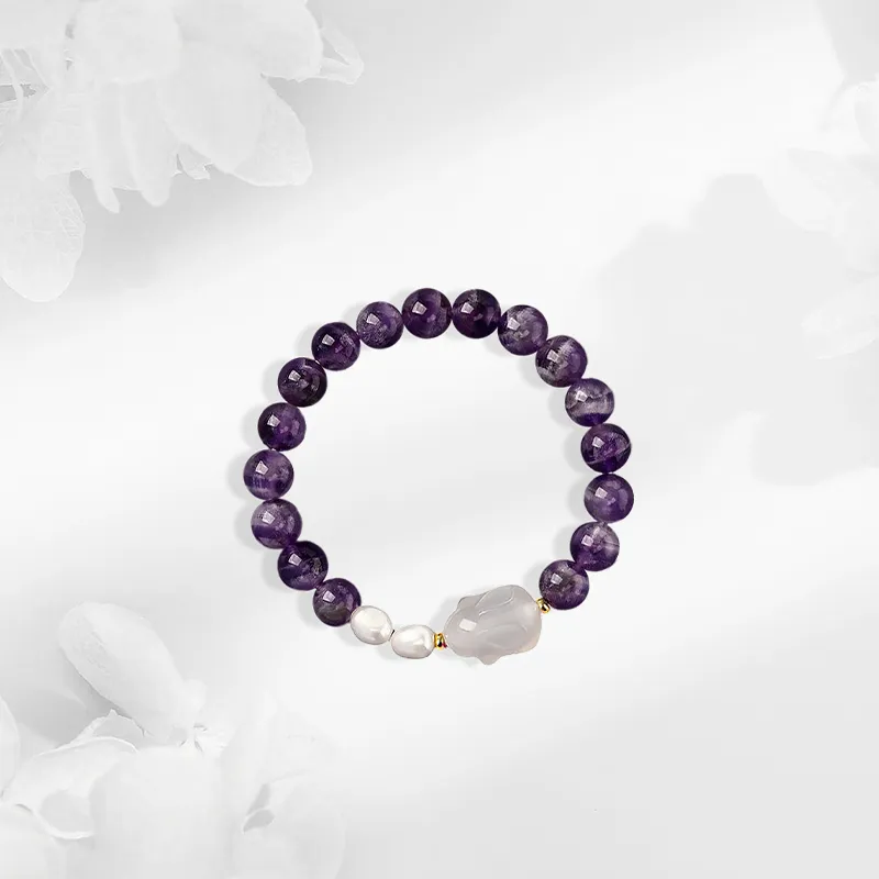 MISS TOOYA Crystal Jade Bracelets Women's-4
