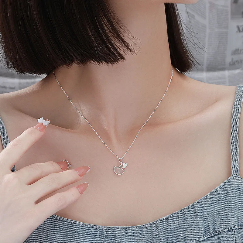 MISS TOOYA Chalcedony Necklaces Women's-4