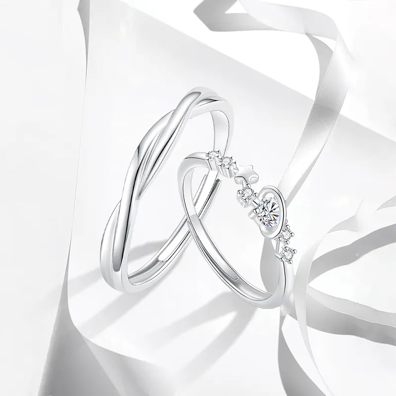 MISS TOOYA S999 Fine Silver Rings Unisex-3
