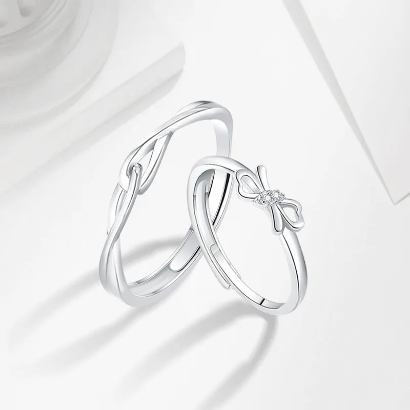 MISS TOOYA S999 Fine Silver Rings Unisex-4