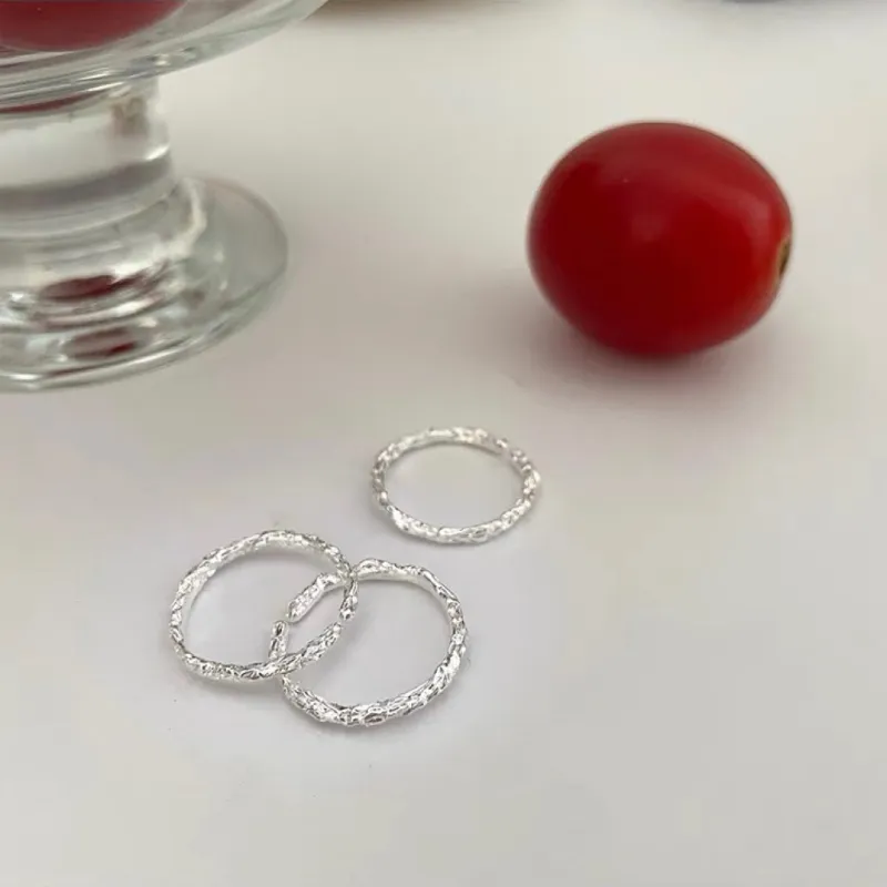 MISS TOOYA S925 Silver Rings Unisex-2