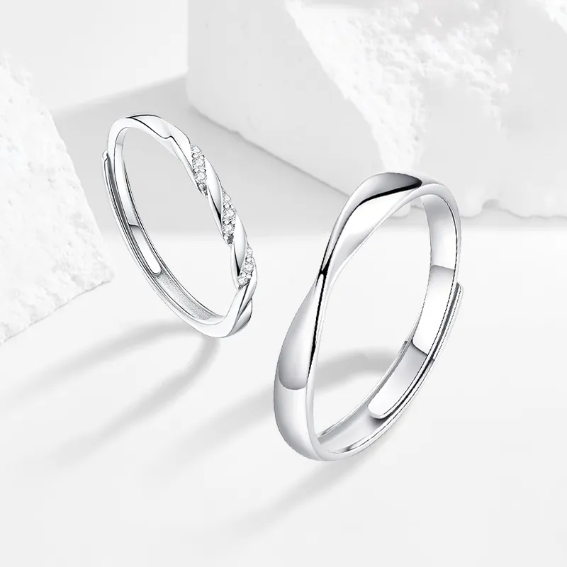 MISS TOOYA S999 Fine Silver Rings Unisex-2