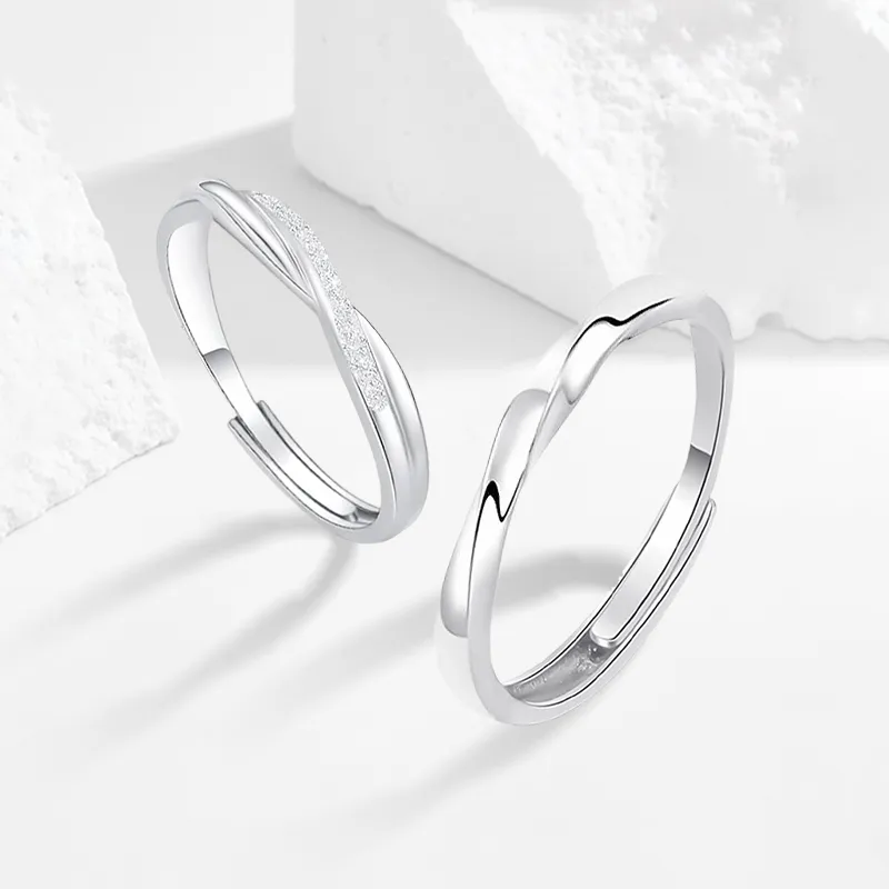 MISS TOOYA S999 Fine Silver Rings Unisex-3