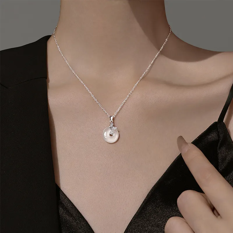 MISS TOOYA Chalcedony Necklaces Women's-4