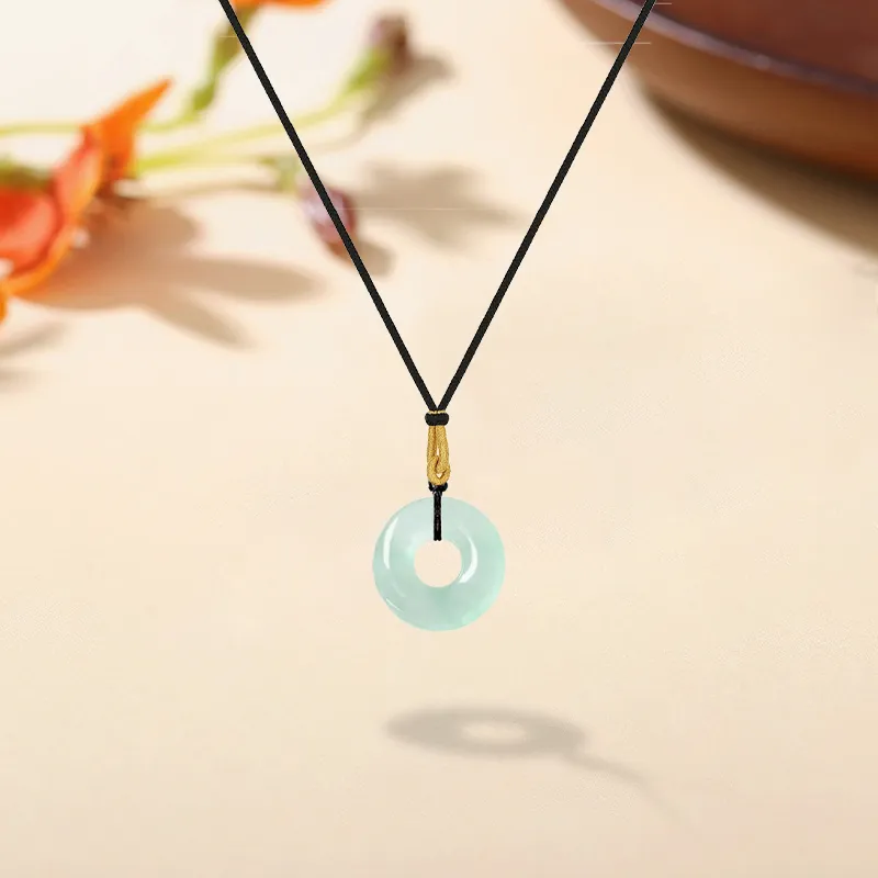 MISS TOOYA African Emerald Necklaces Women's-3