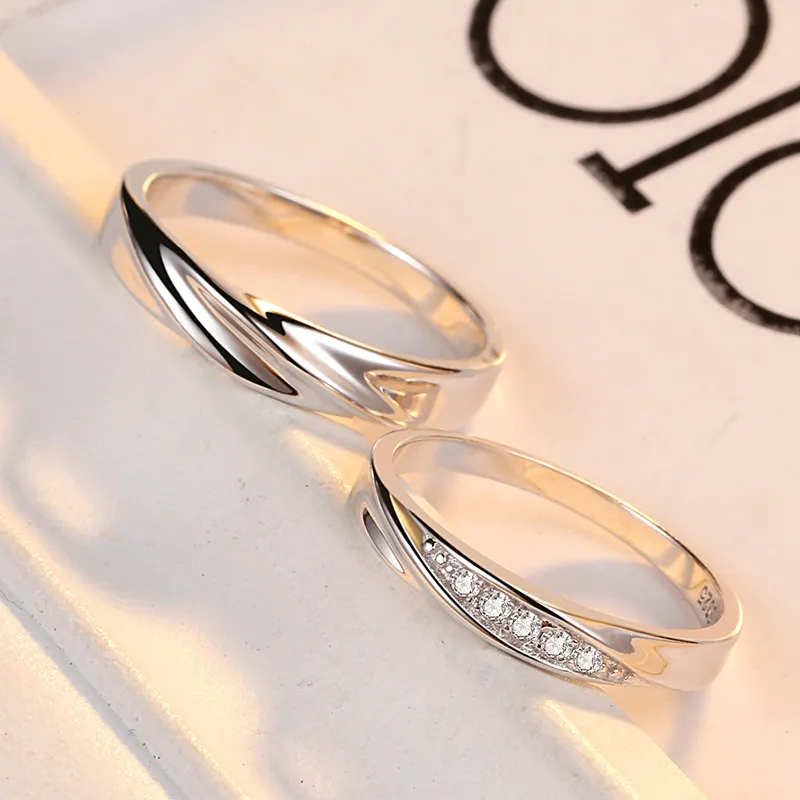 MISS TOOYA Sterling Silver Rings Unisex-3