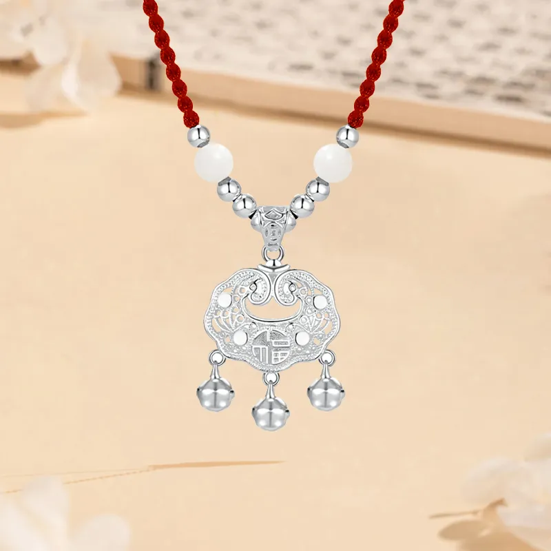MISS TOOYA S999 Fine Silver Necklaces Unisex-4