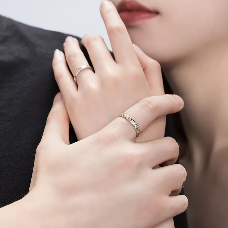 MISS TOOYA S999 Fine Silver Rings Unisex-4