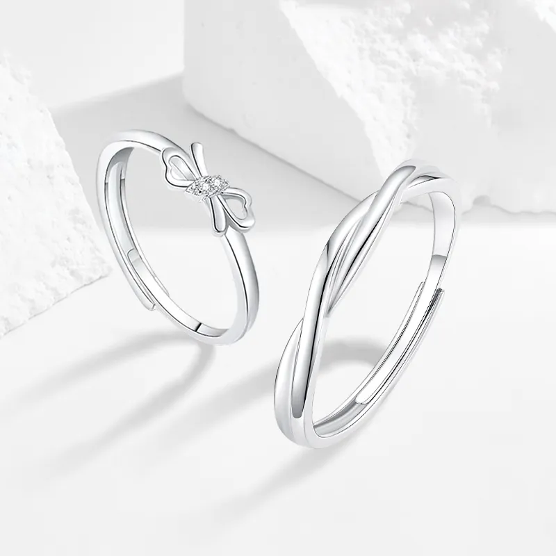 MISS TOOYA S999 Fine Silver Rings Unisex-2