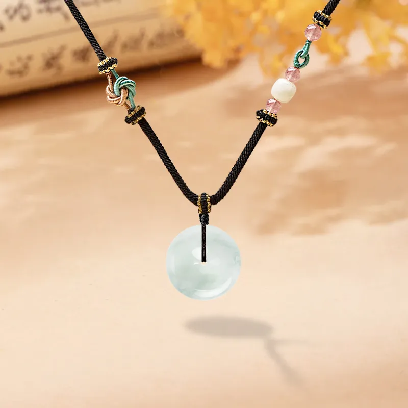 MISS TOOYA African Emerald Necklaces Unisex-3