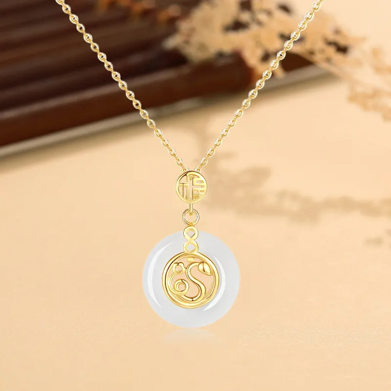 MISS TOOYA Chalcedony Necklaces Women's-4