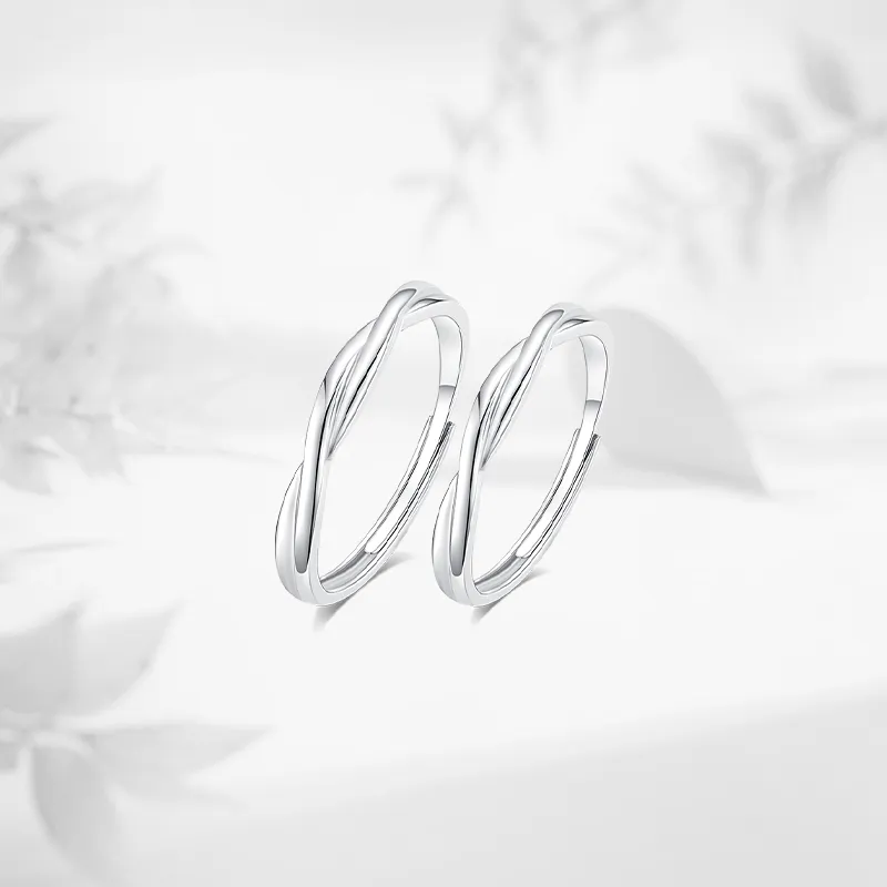 MISS TOOYA S999 Fine Silver Rings Unisex-2