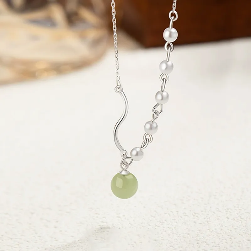 MISS TOOYA S925 Silver Necklaces Women's-4