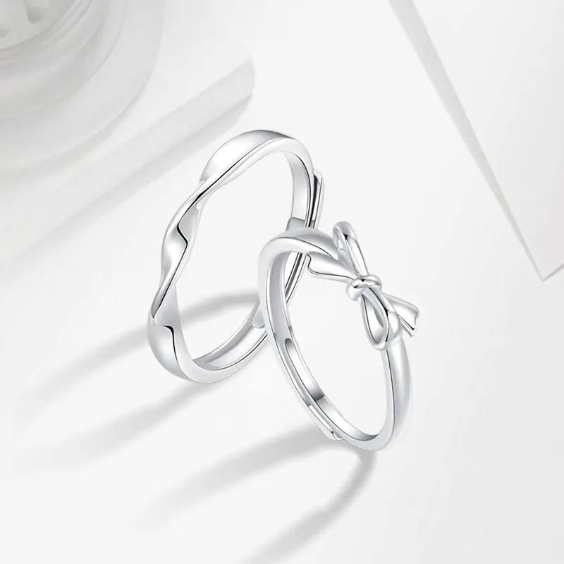 MISS TOOYA S999 Fine Silver Rings Unisex-1