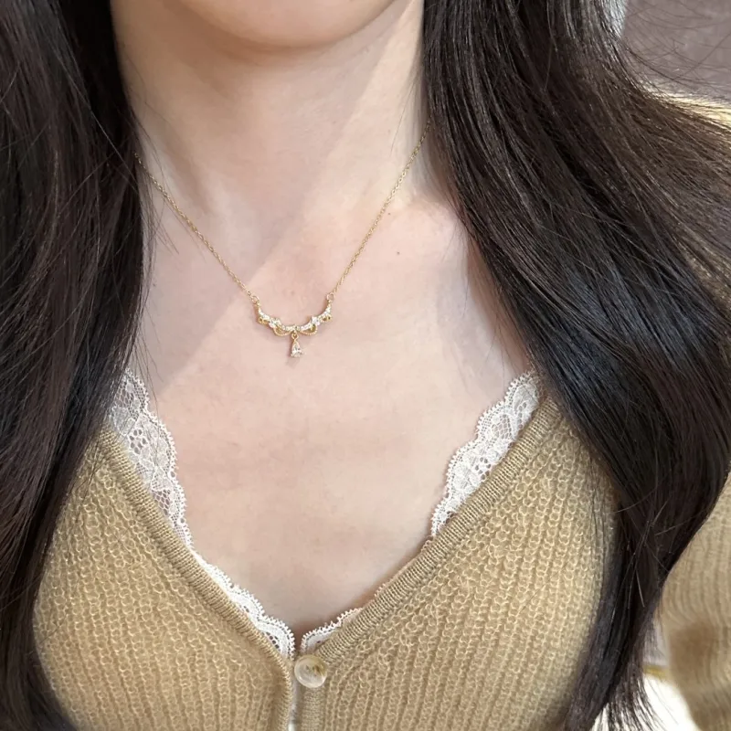 MISS TOOYA S925 Silver Necklaces Women's-3