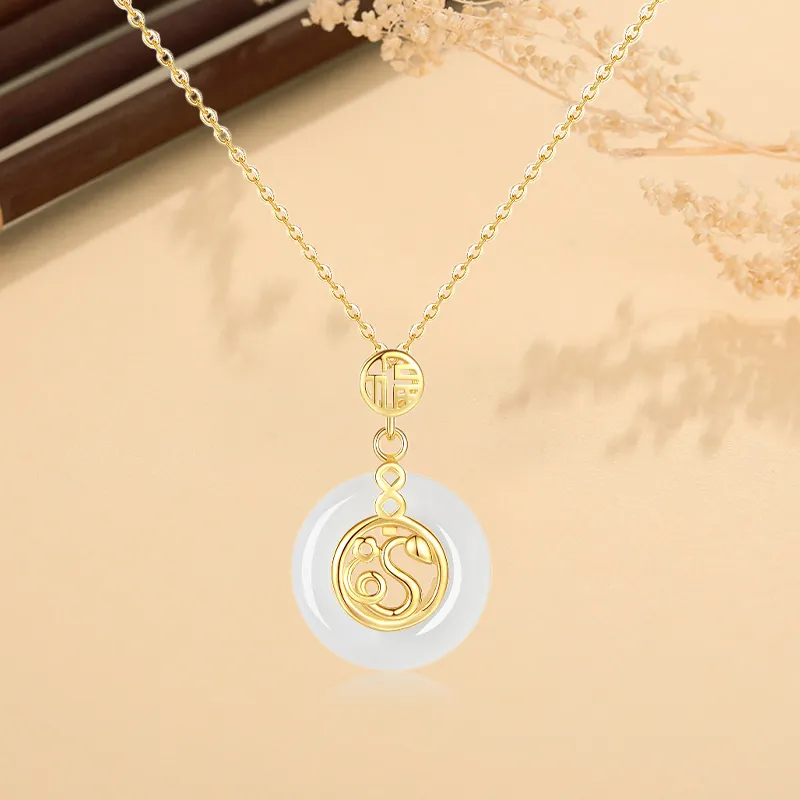 MISS TOOYA Chalcedony Necklaces Women's-3