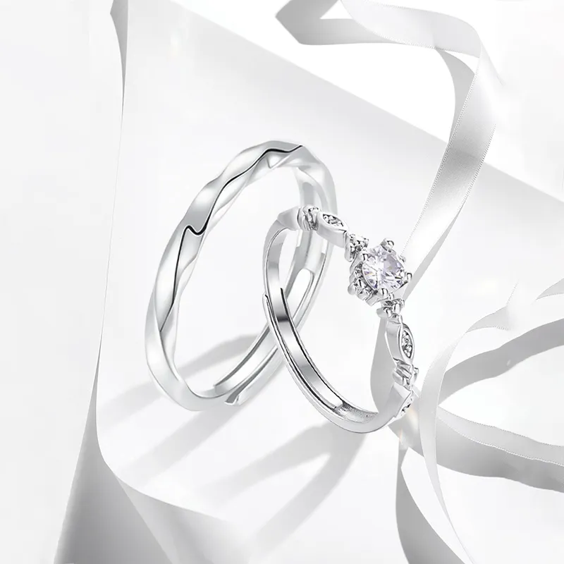 MISS TOOYA S999 Fine Silver Rings Unisex-4