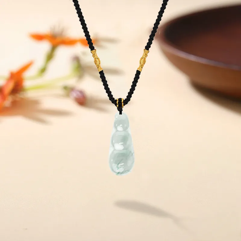 MISS TOOYA African Emerald Necklaces Women's-3