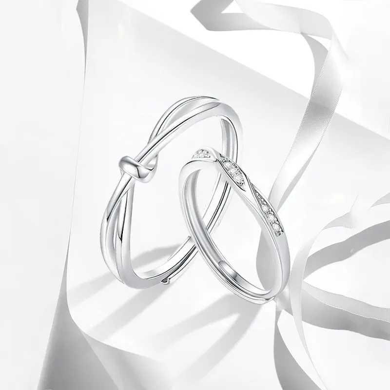 MISS TOOYA S999 Fine Silver Rings Unisex-4