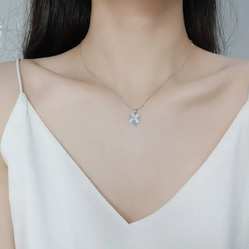 MISS TOOYA Glass Cat Eye Necklaces Women's-3