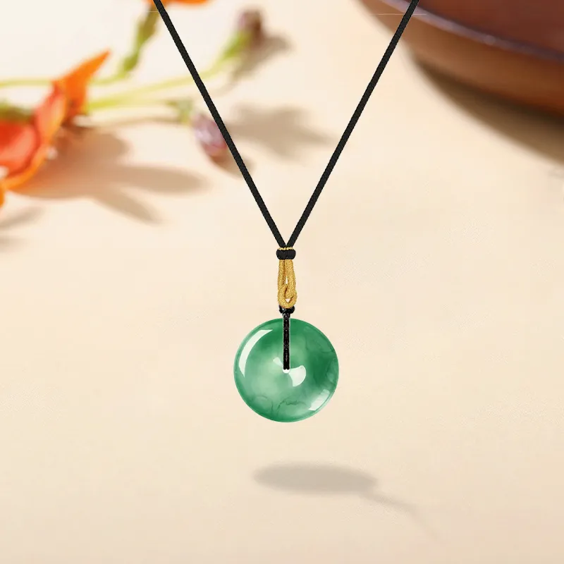 MISS TOOYA African Emerald Necklaces Unisex-3