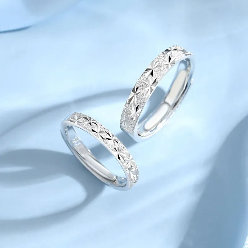 MISS TOOYA S925 Silver Rings Unisex-4