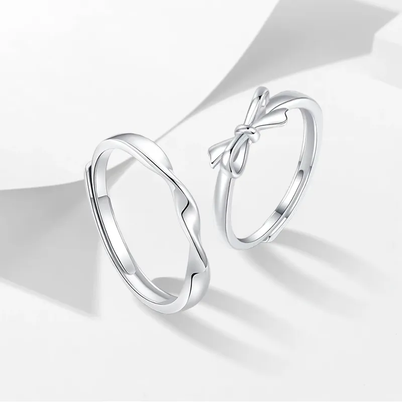 MISS TOOYA S999 Fine Silver Rings Unisex-3