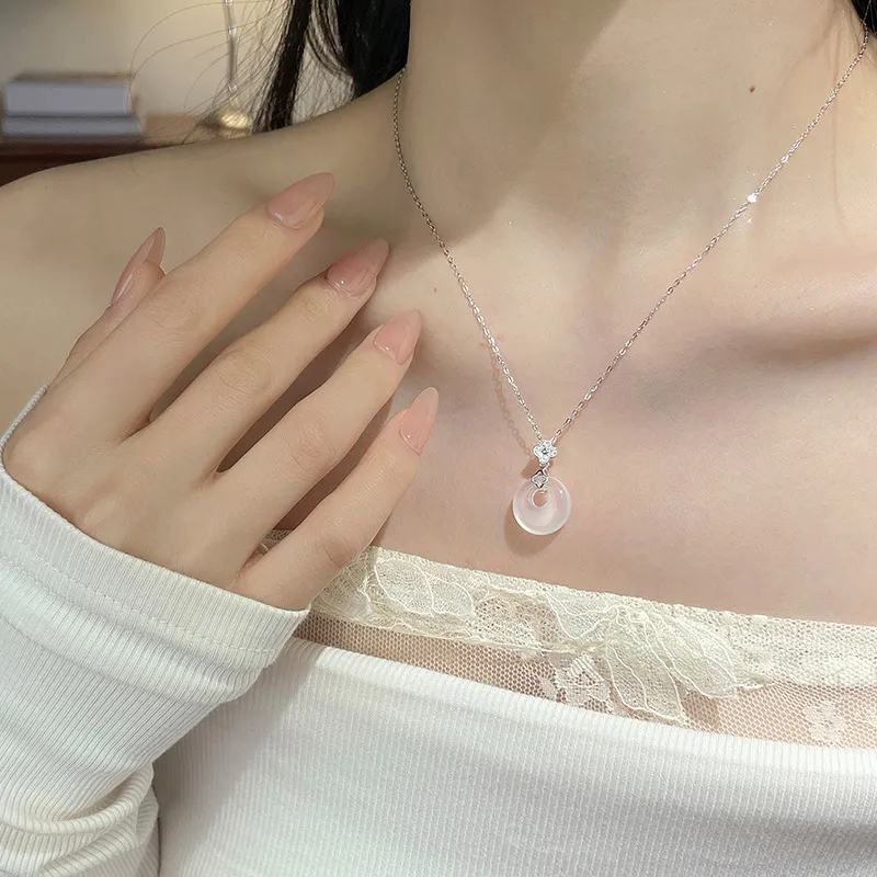 MISS TOOYA Chalcedony Necklaces Women's-3