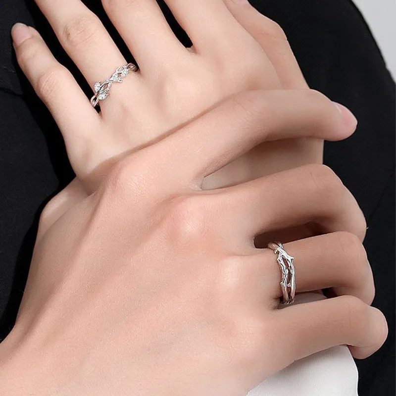 MISS TOOYA S999 Fine Silver Rings Unisex-4