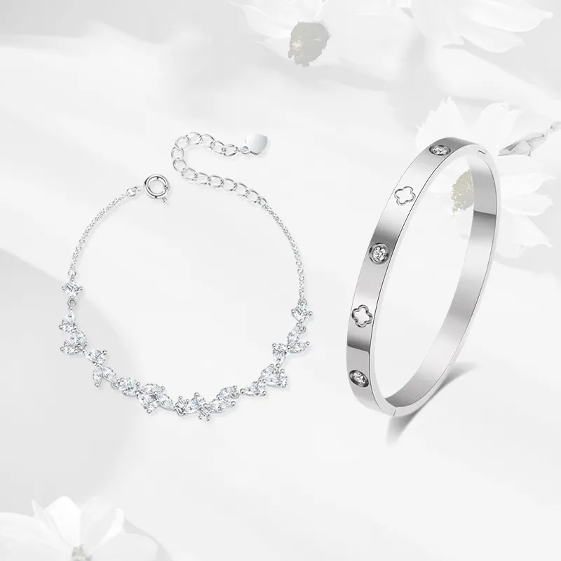 MISS TOOYA Alloy Bracelets Women's-14