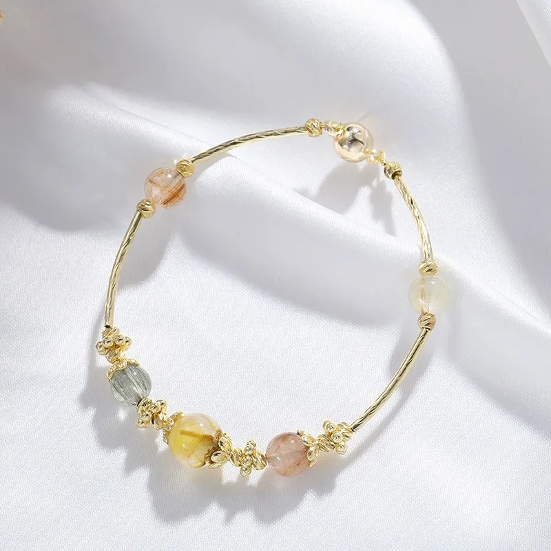 MISS TOOYA Crystal Jade Bracelets Women's-2