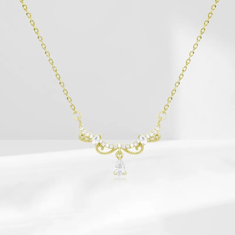 MISS TOOYA S925 Silver Necklaces Women's-6
