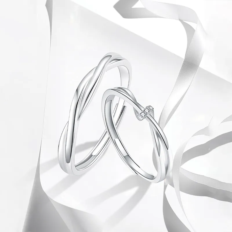 MISS TOOYA S999 Fine Silver Rings Unisex-3