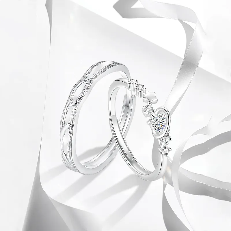 MISS TOOYA S999 Fine Silver Rings Unisex-3