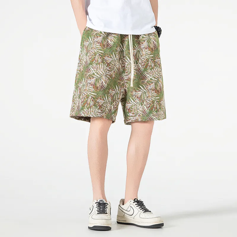 UNIWOLF Casual Shorts Men's Fiji Green-3