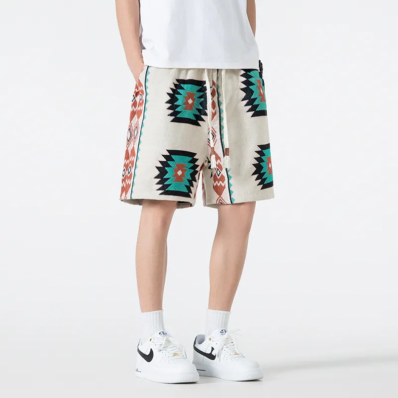 UNIWOLF Casual Shorts Men's Sardinian Apricot-5