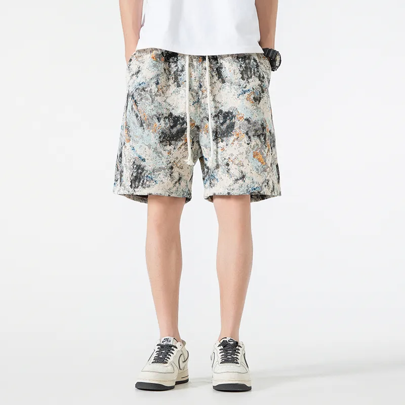 UNIWOLF Casual Shorts Men's Morandi Gray-2