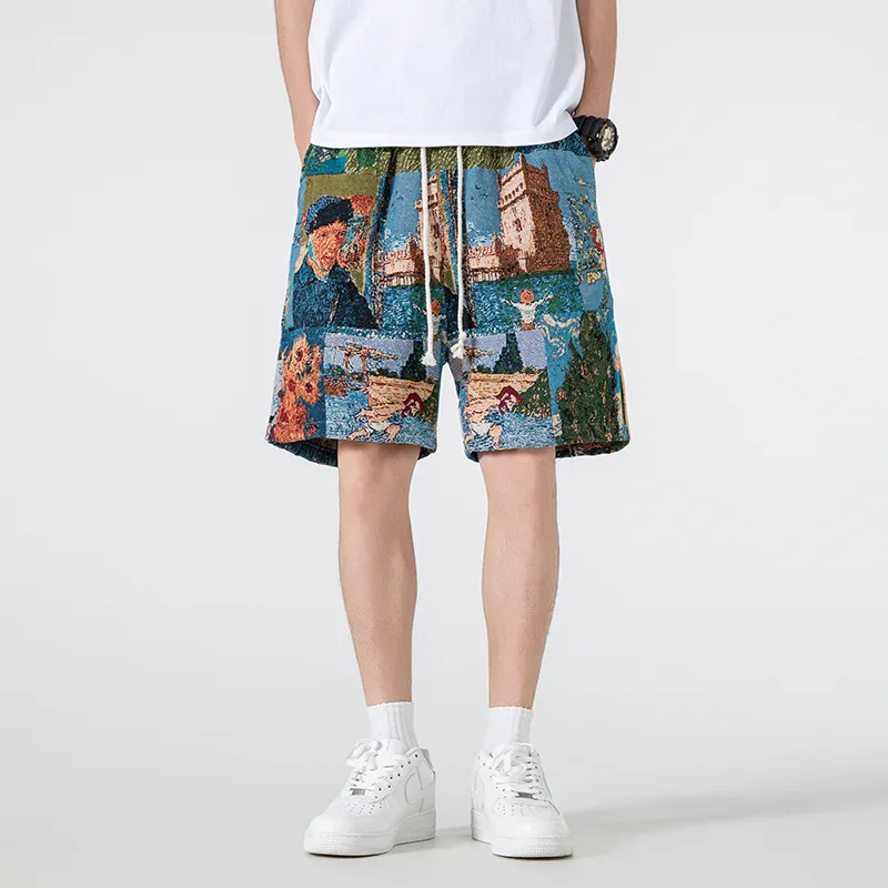UNIWOLF Casual Shorts Men's Tahitian Blue-2
