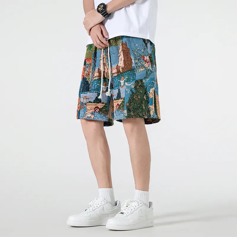 UNIWOLF Casual Shorts Men's Tahitian Blue-4