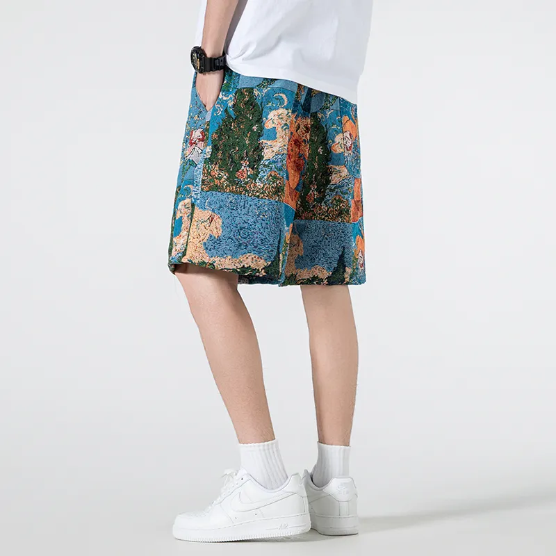 UNIWOLF Casual Shorts Men's Tahitian Blue-3