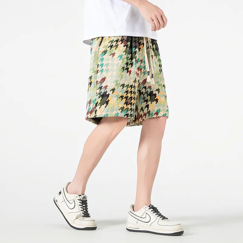UNIWOLF Casual Shorts Men's Prague Green-3