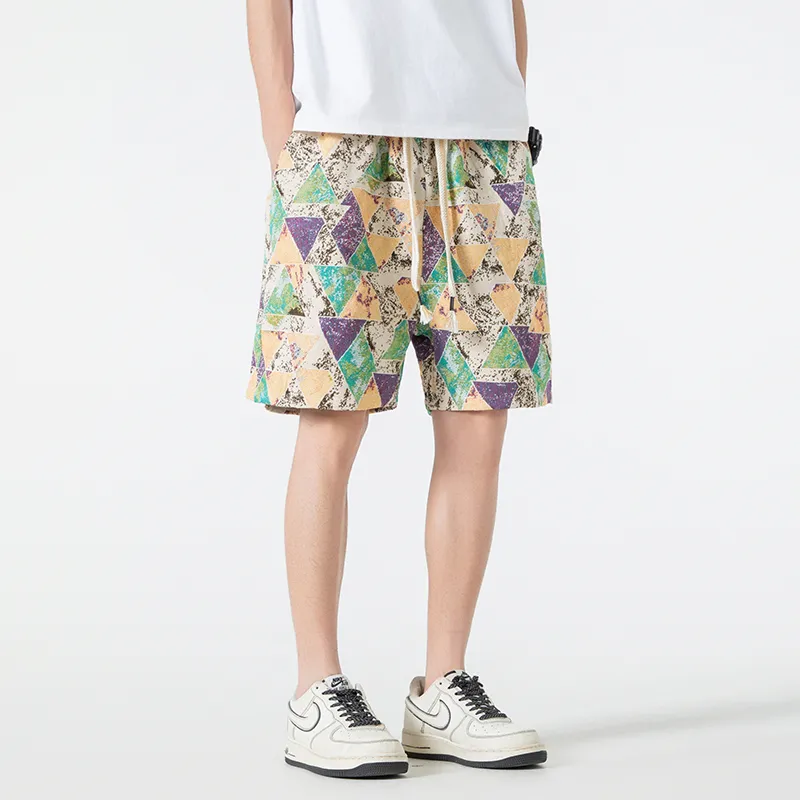UNIWOLF Casual Shorts Men's Schönbrunn Yellow-3