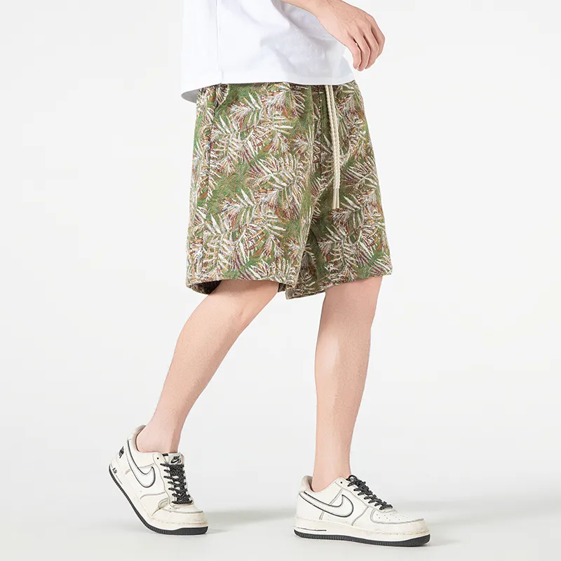 UNIWOLF Casual Shorts Men's Fiji Green-2