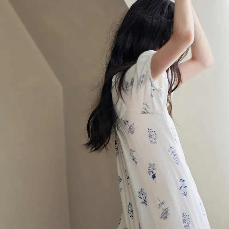 XUANZHITING Women's Nightgowns-4