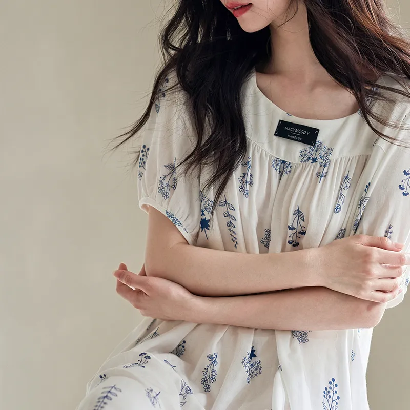 XUANZHITING Women's Nightgowns-2