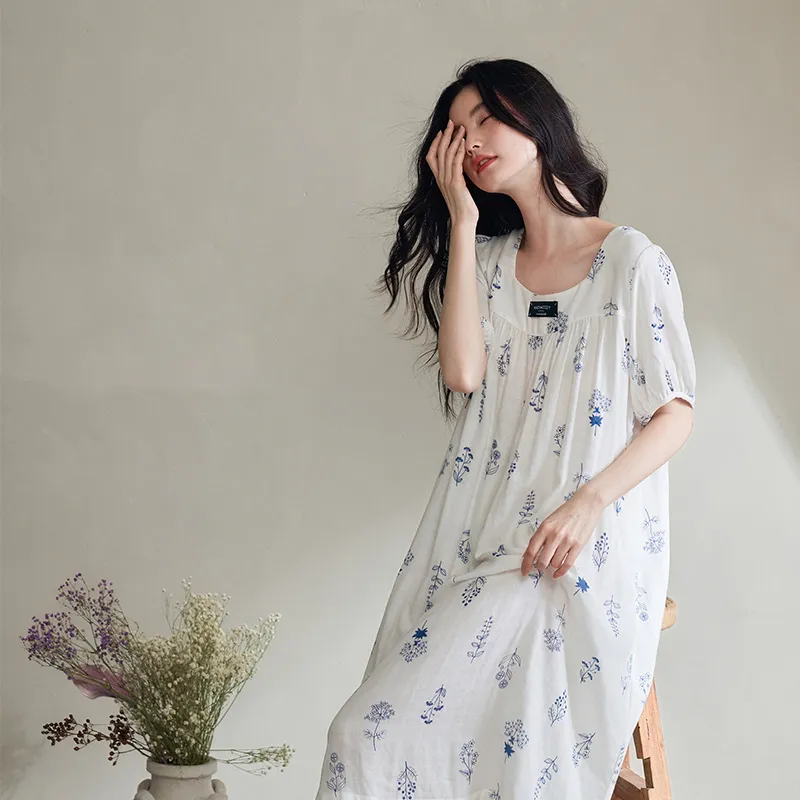 XUANZHITING Women's Nightgowns-1