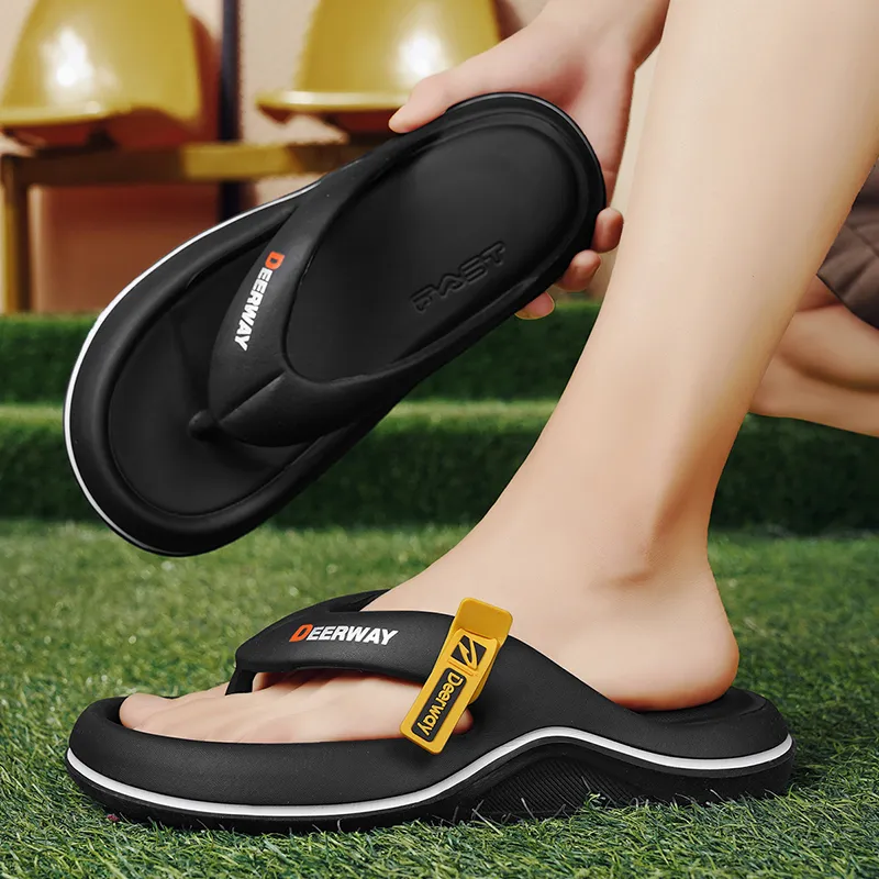 DEERWAY EVA Quick Dry Odor Resistant Flip Flops Men's-28
