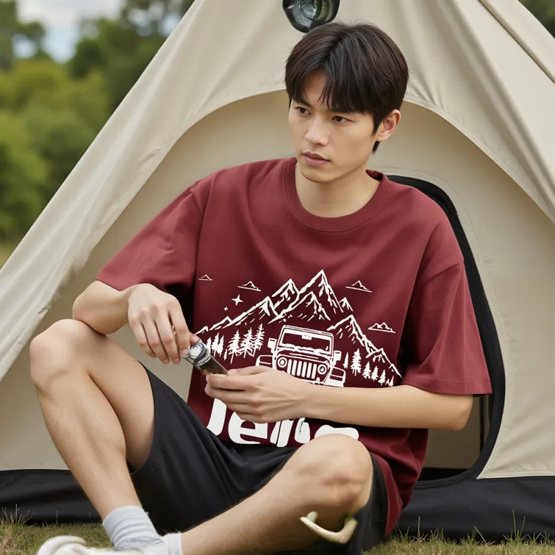Jeep Garden Mori T Shirt Unisex-14