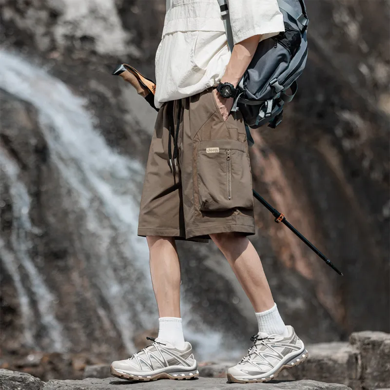 Jeep Outdoor Commute Casual Shorts Unisex-5