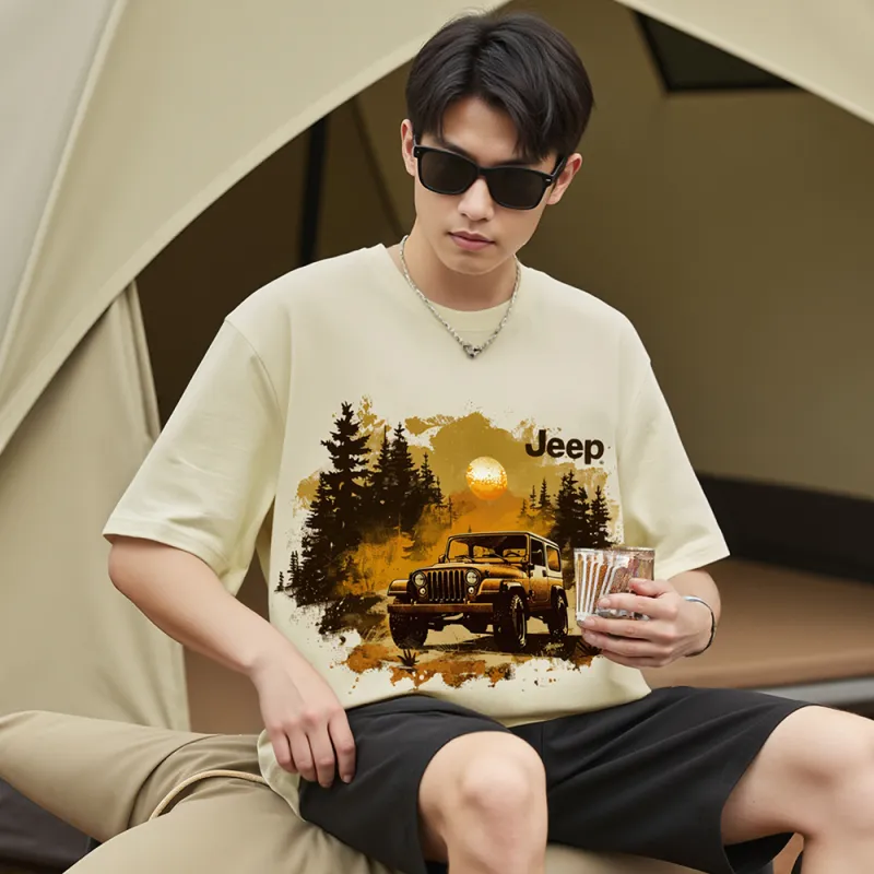 Jeep Garden Mori T Shirt Unisex-12